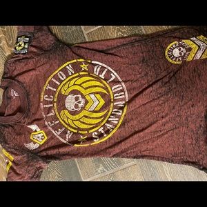 Affliction size small tee